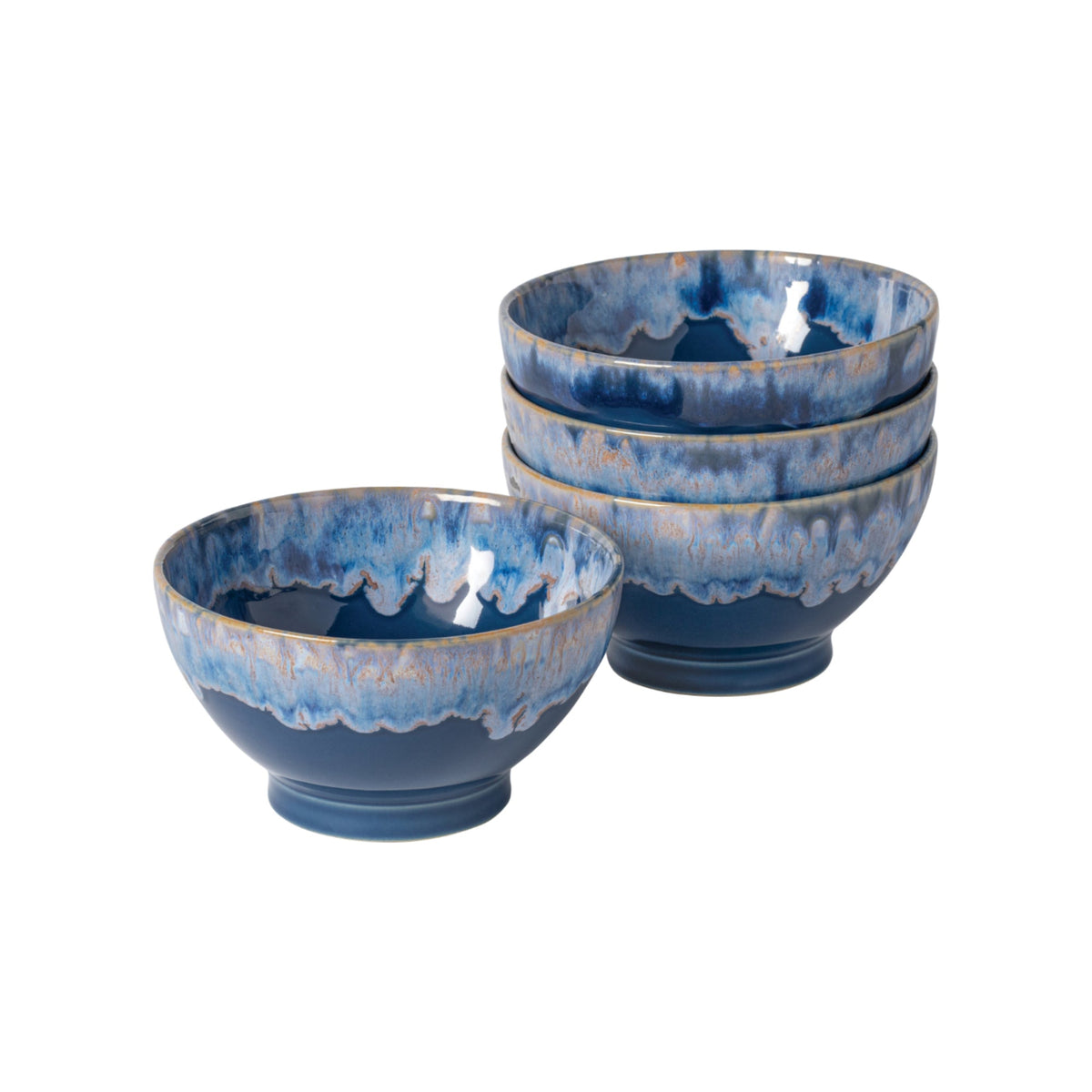 Set of 4 Soup/Cereal Latte Bowls