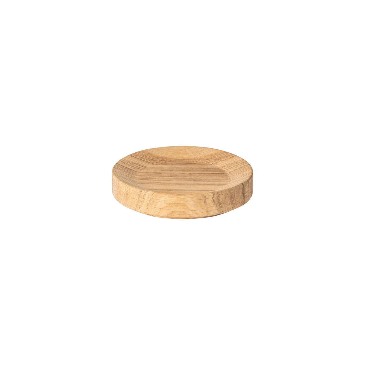 Set of 6 Medium Oak Wood Lid/Pillow Plate Coastland