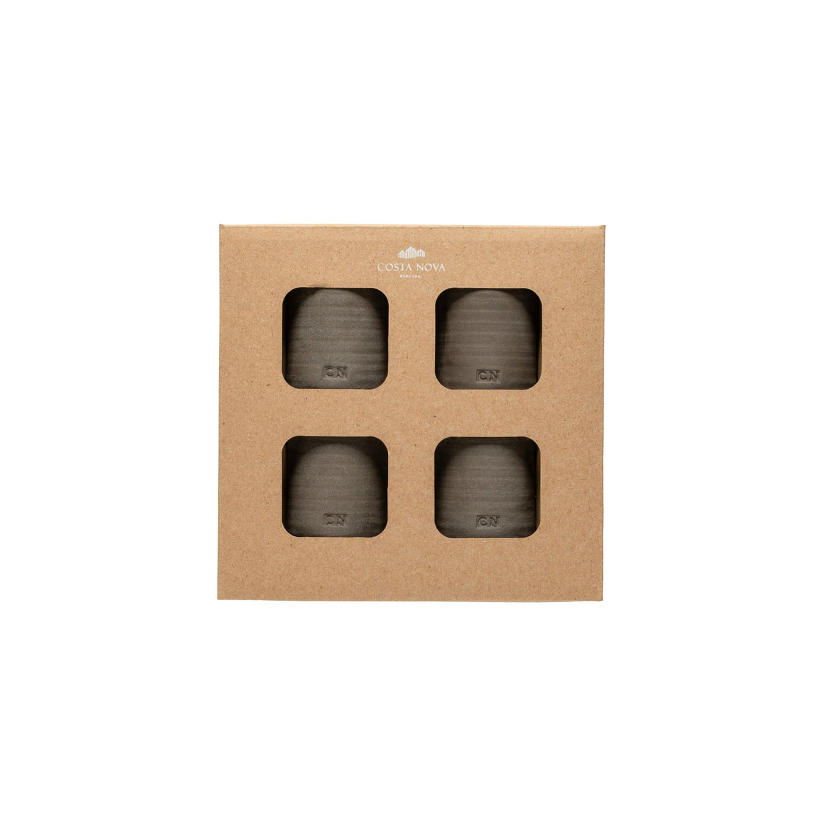 Set 4 Round Ecogres Napkin Rings Napkin Ring - eco Grés