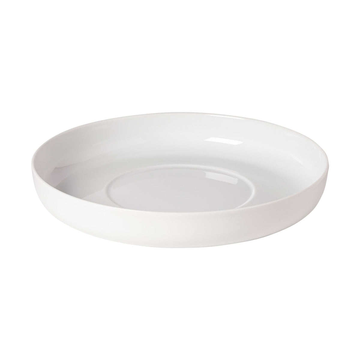 Set of 6 Porcelain Deep Round Plate Resonance