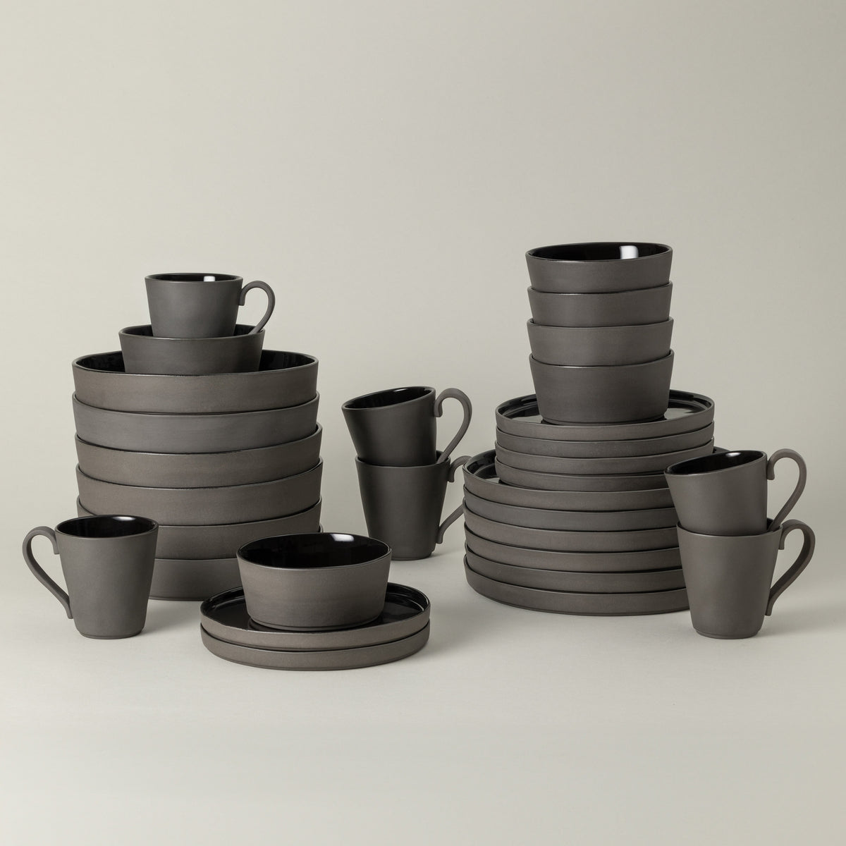30-Piece Dinnerware Set with Mug Lagoa Ecogres