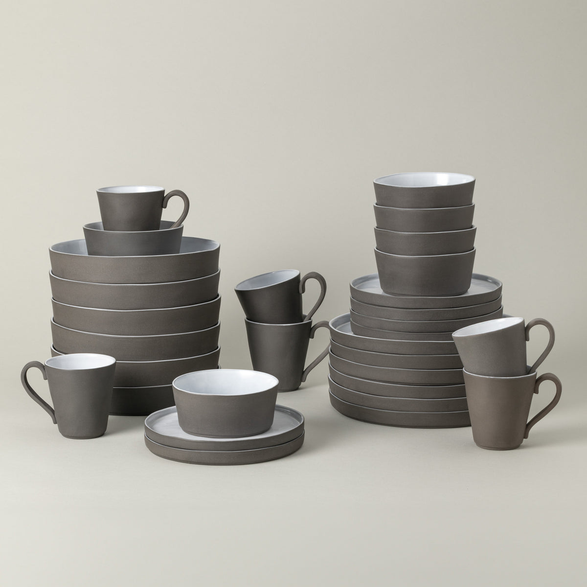 30-piece Dinnerware Set with Mug Lagoa Ecogres