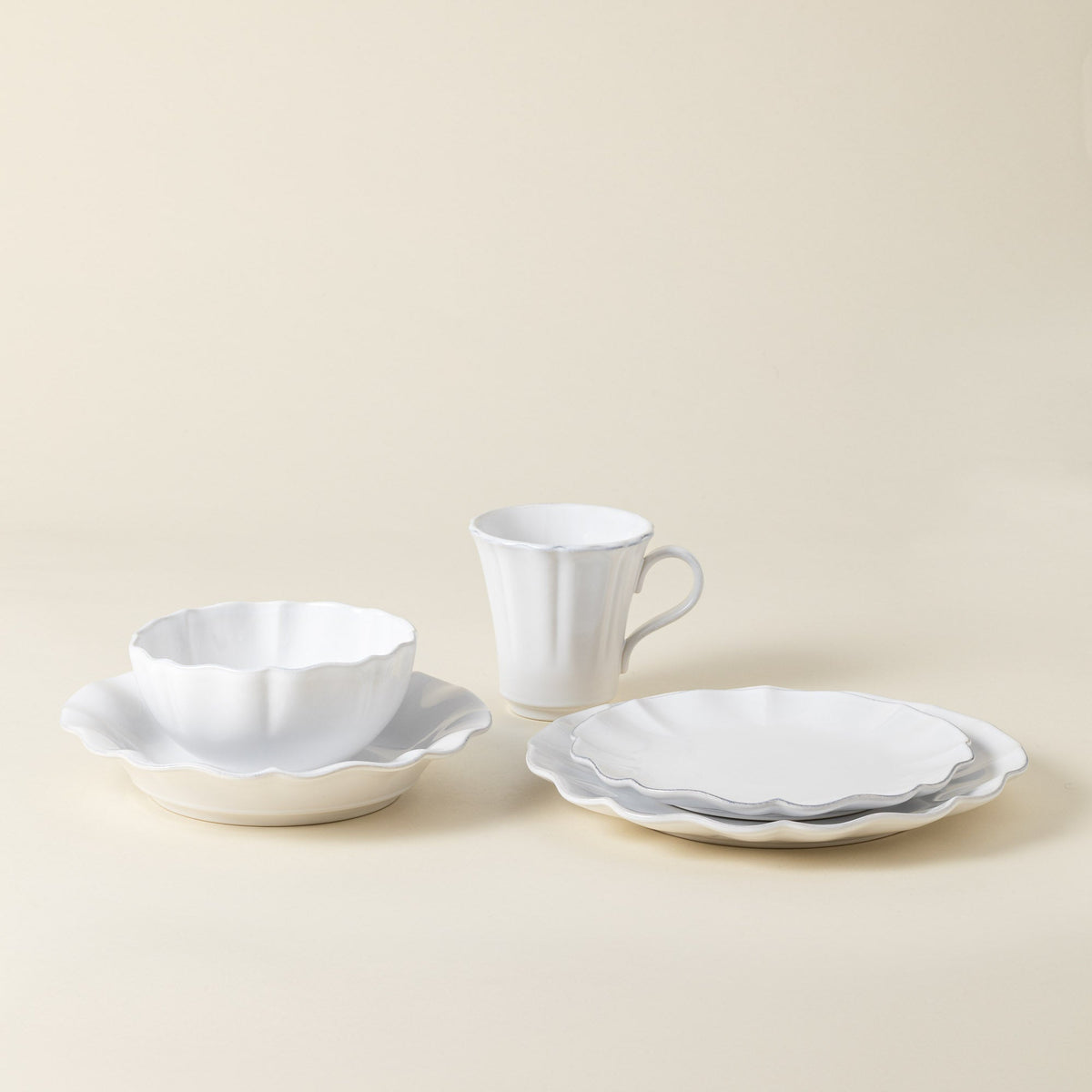 5-Piece Dinnerware Set Rosa