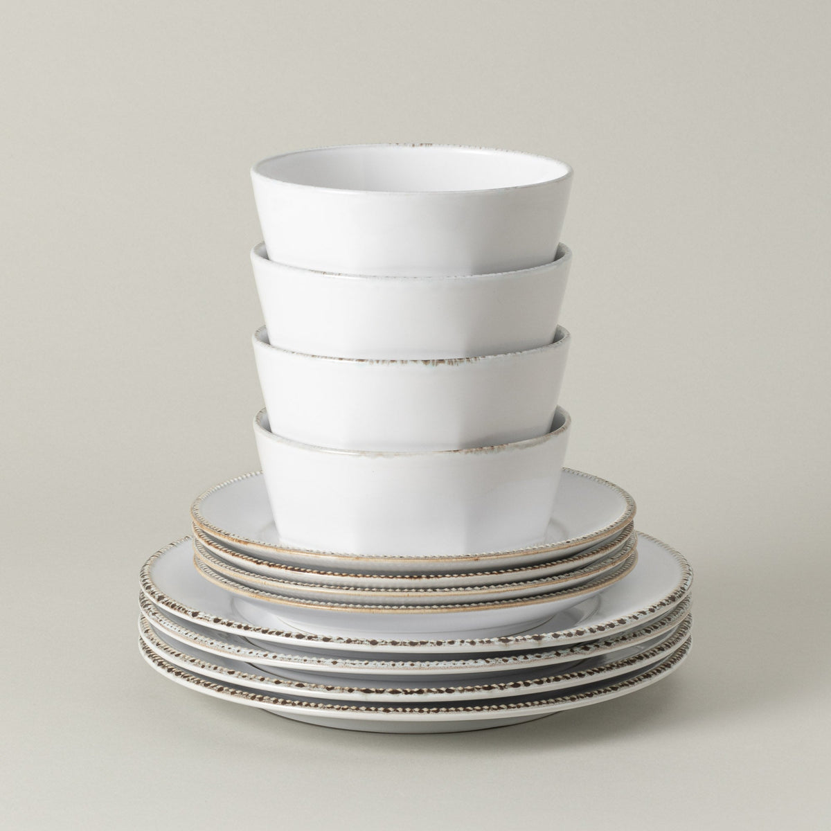 12-Piece Dinnerware Set with Bowl Luzia
