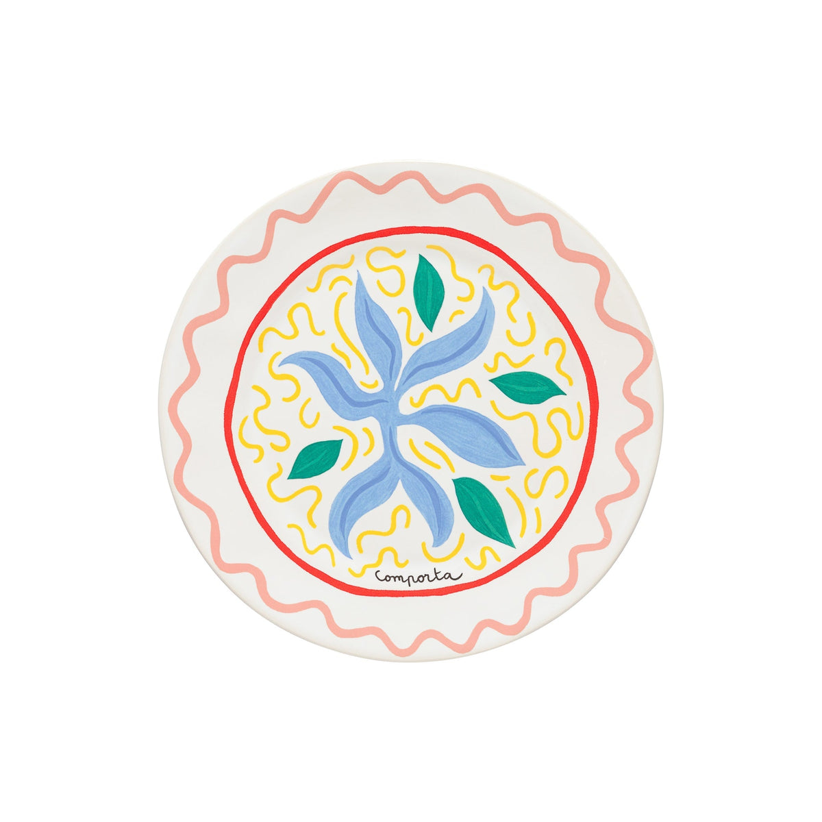 Set of 6 Dinner Plate Comporta Summer Bliss