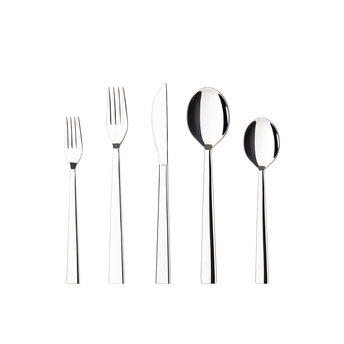 Flatware 5 Pieces Sen, 12 Sets (for 12 people)