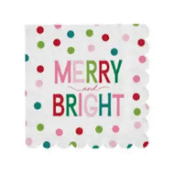 @Cocktail Napkins Merry & Bright