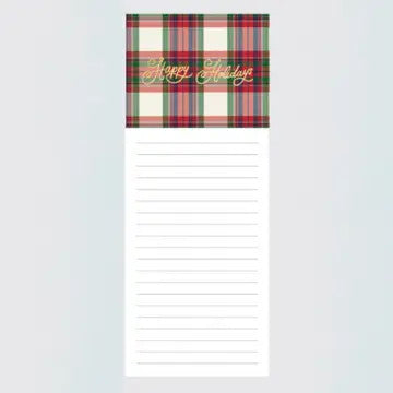 @Magnetic Notepad Happy Holidays