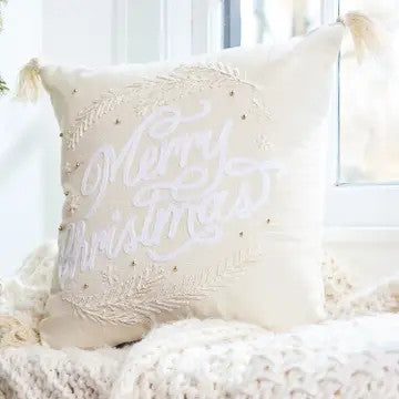 @Square Pillow Merry Christmas