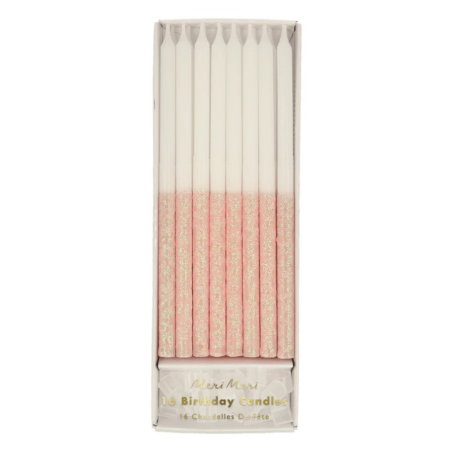 PINK SPKL CANDLES