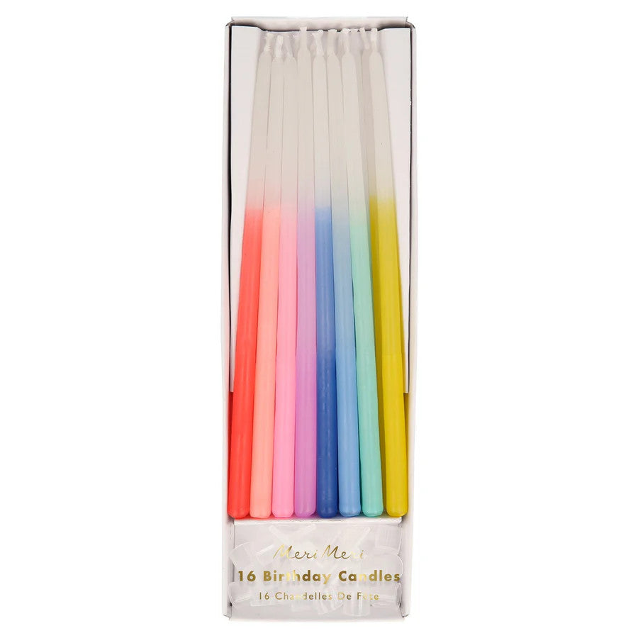 RAINBOW DIPPED CANDLE