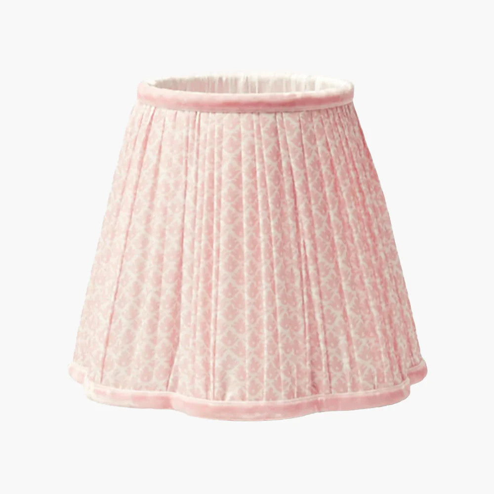 Pink Lotus Lampshade