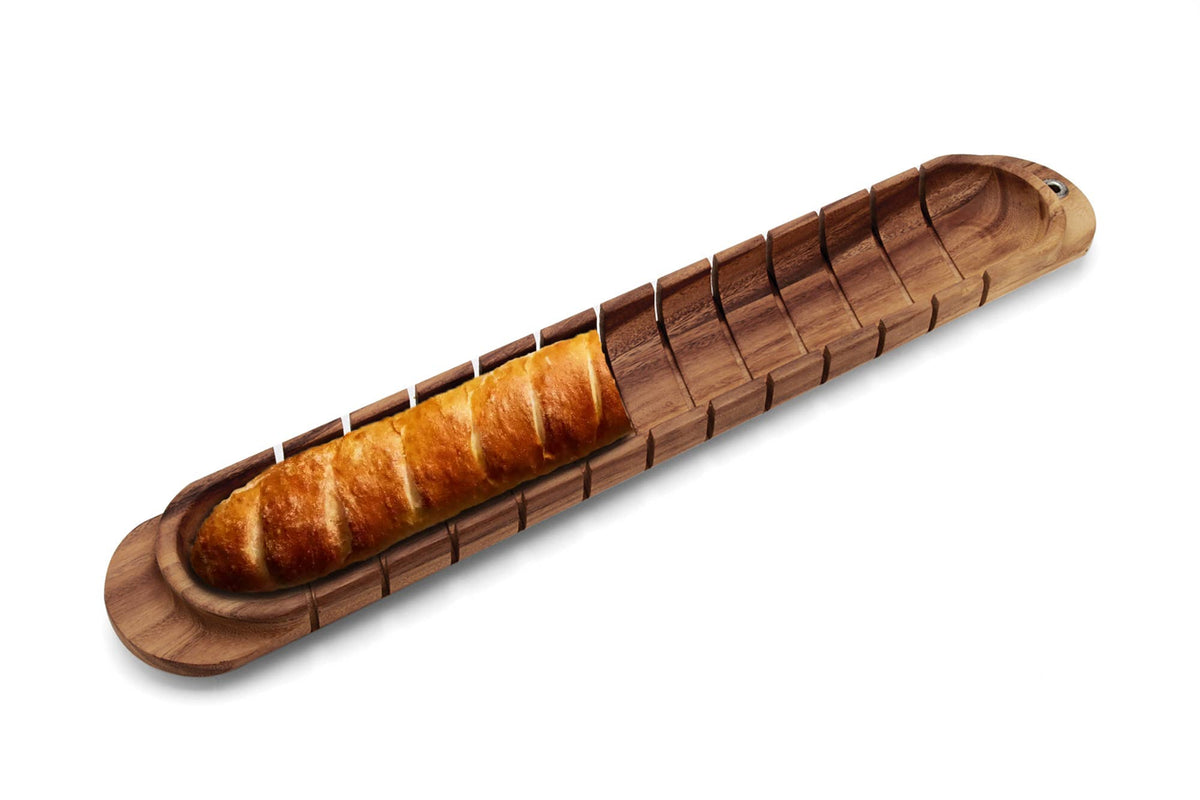 Ironwood Avignon French Bread Miter, Acacia Wood, 29.25"