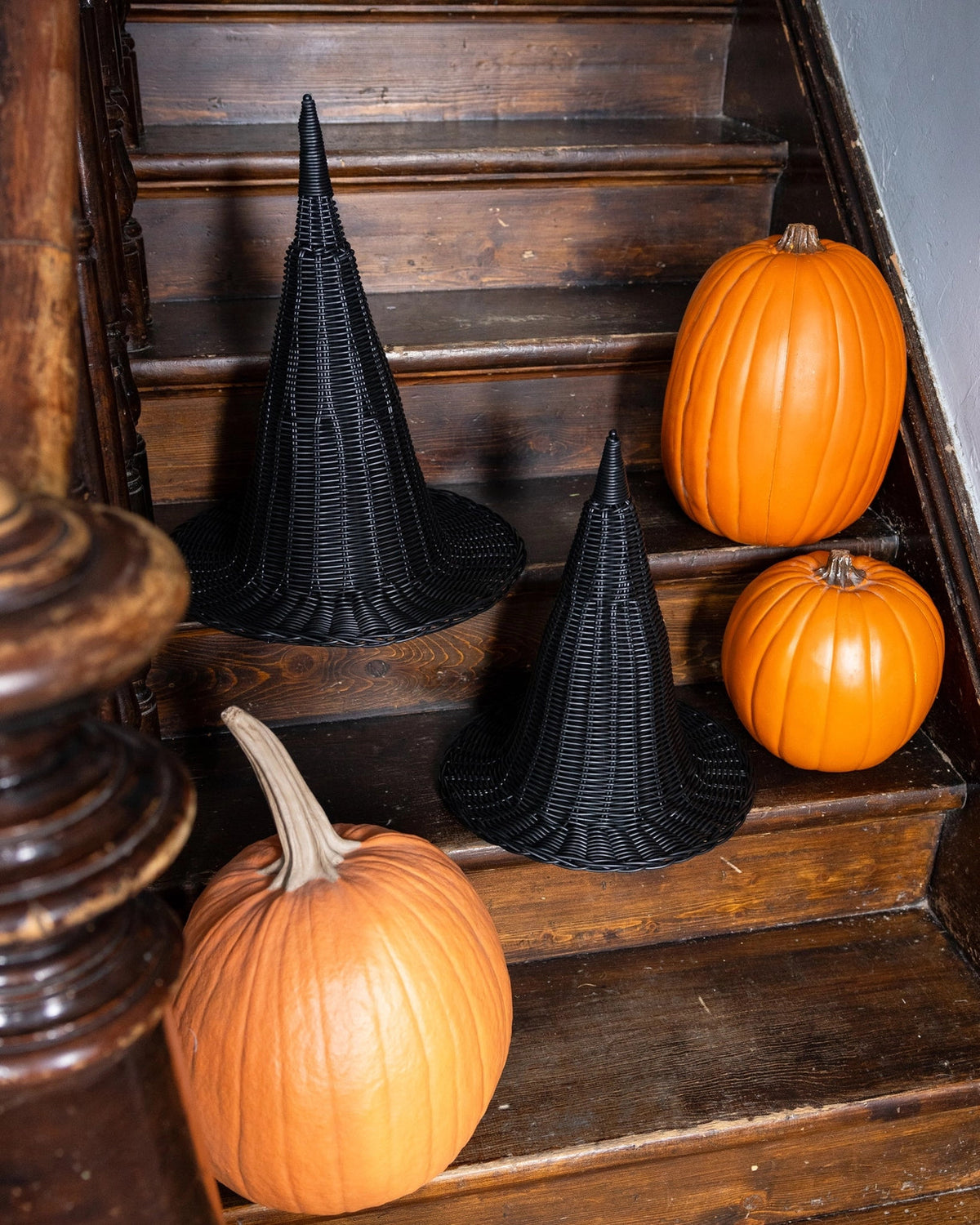 Wicker Witch Hat - 15"
