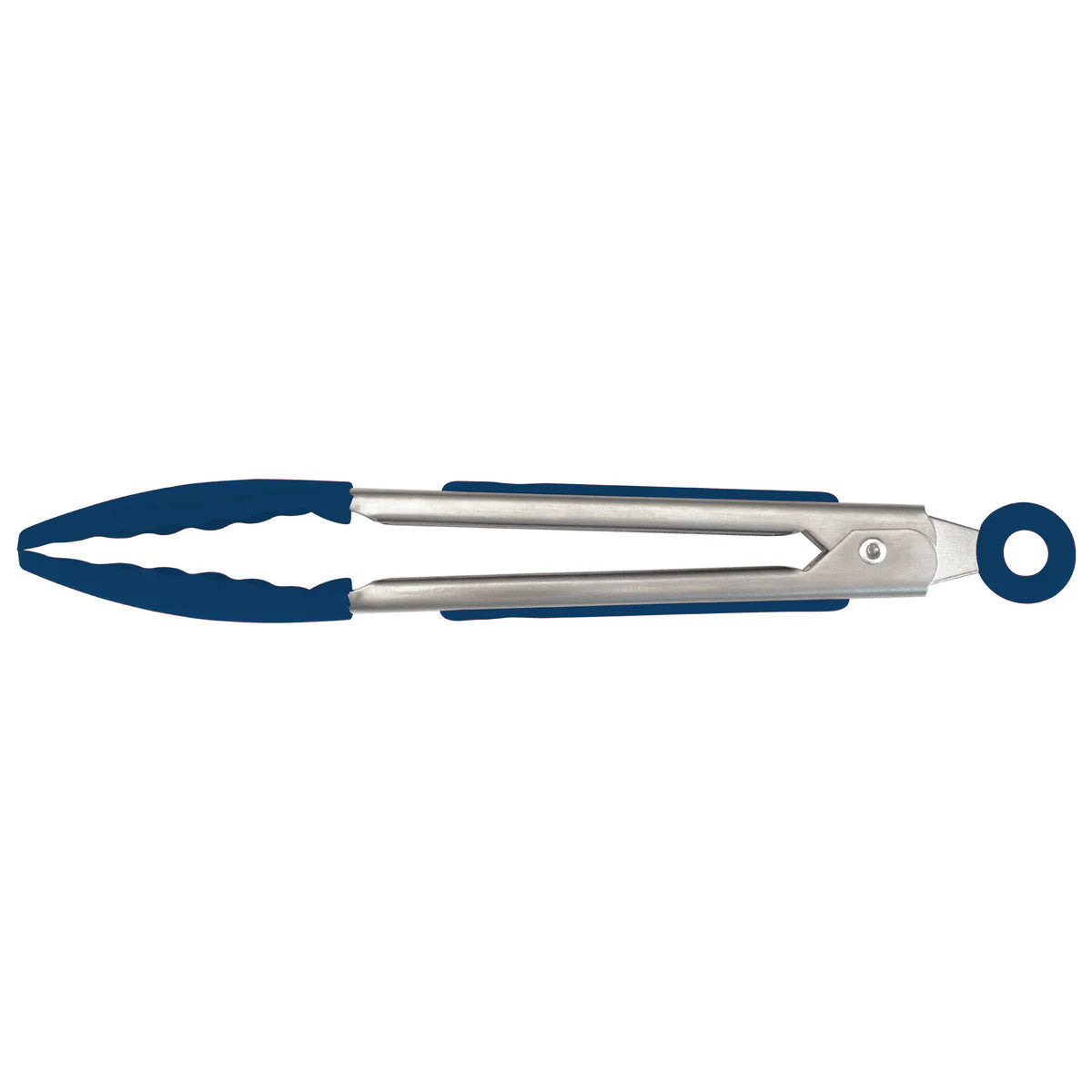 Mini Silicone Tongs Deep Indigo