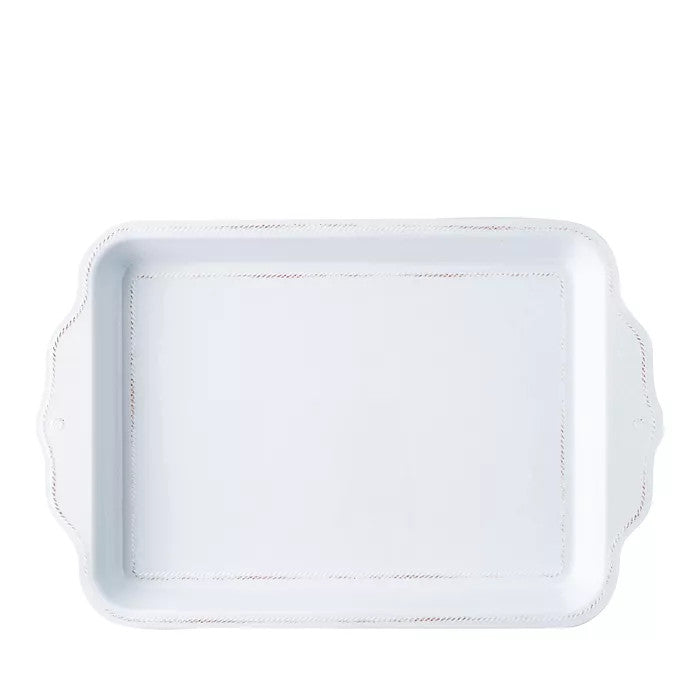 Berry & Thread Melamine 24" Tray - Whitewash