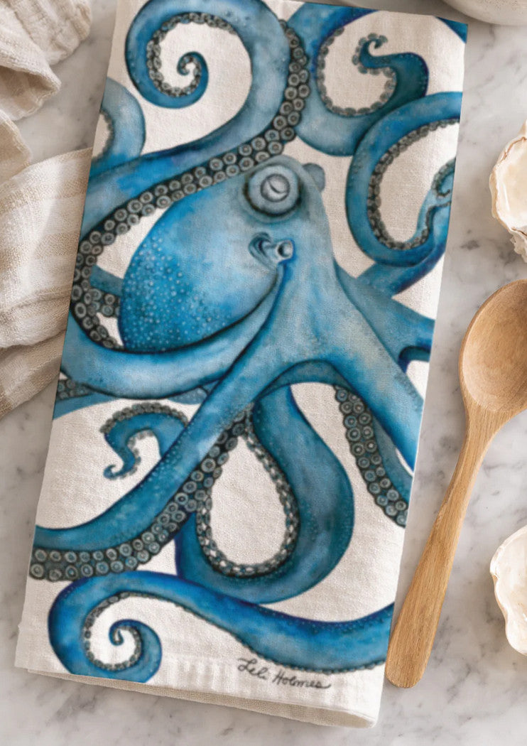 Octopus Tea Towel