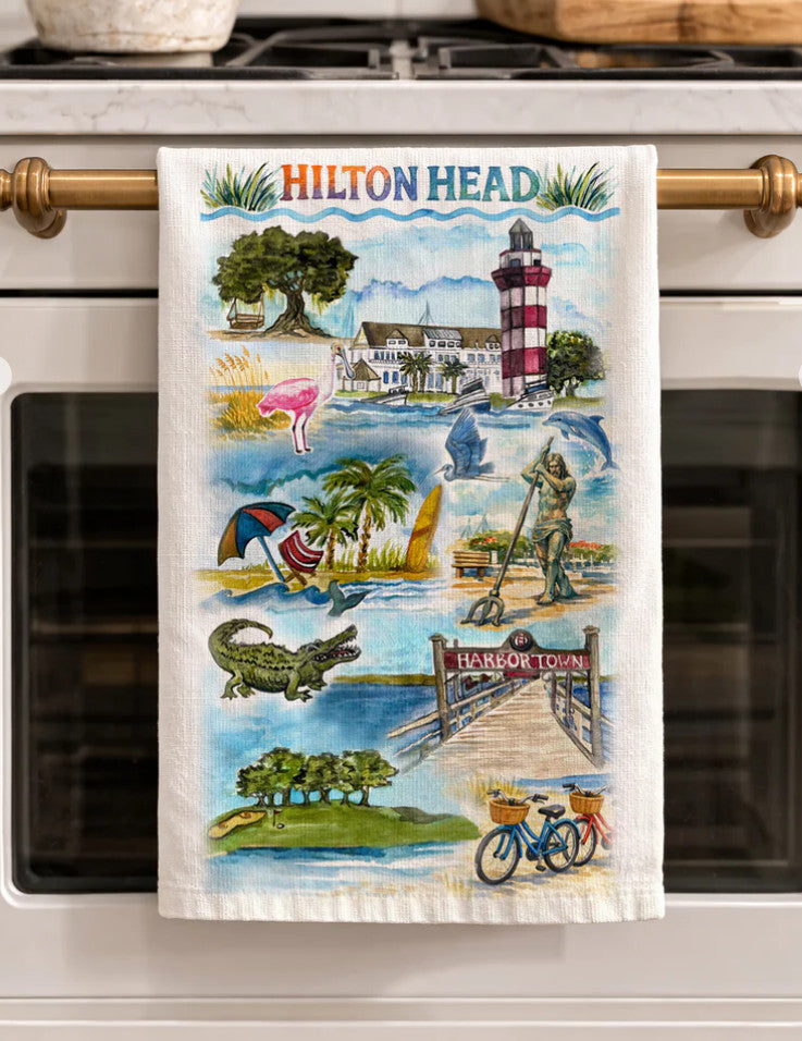 Hilton Head SC Tea Towel – Lowcountry