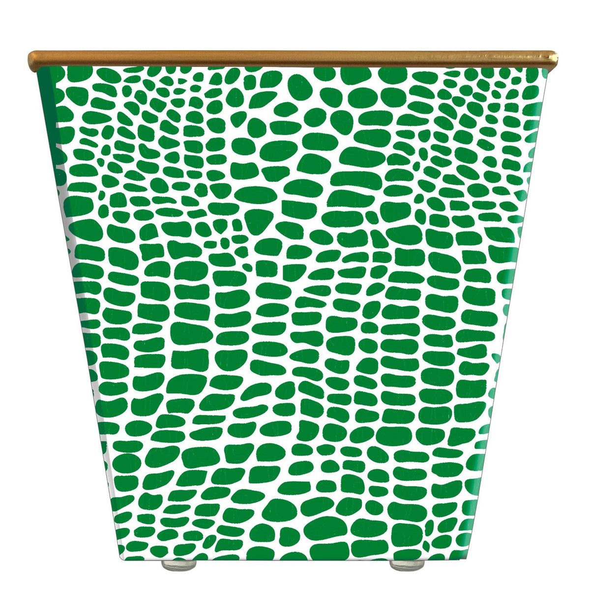 Alligator Skin Cachepot Container Only