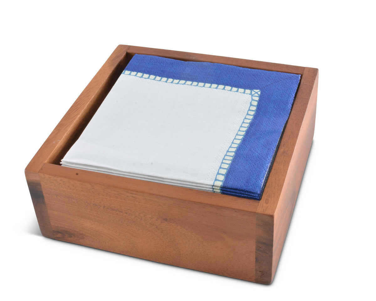 Cocktail Wood Napkin Box - Inspired by Nature Design