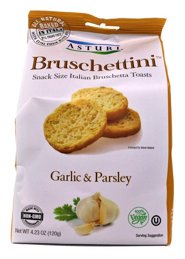 Asturi Garlic & Parsley Bruschettini 4.23 oz