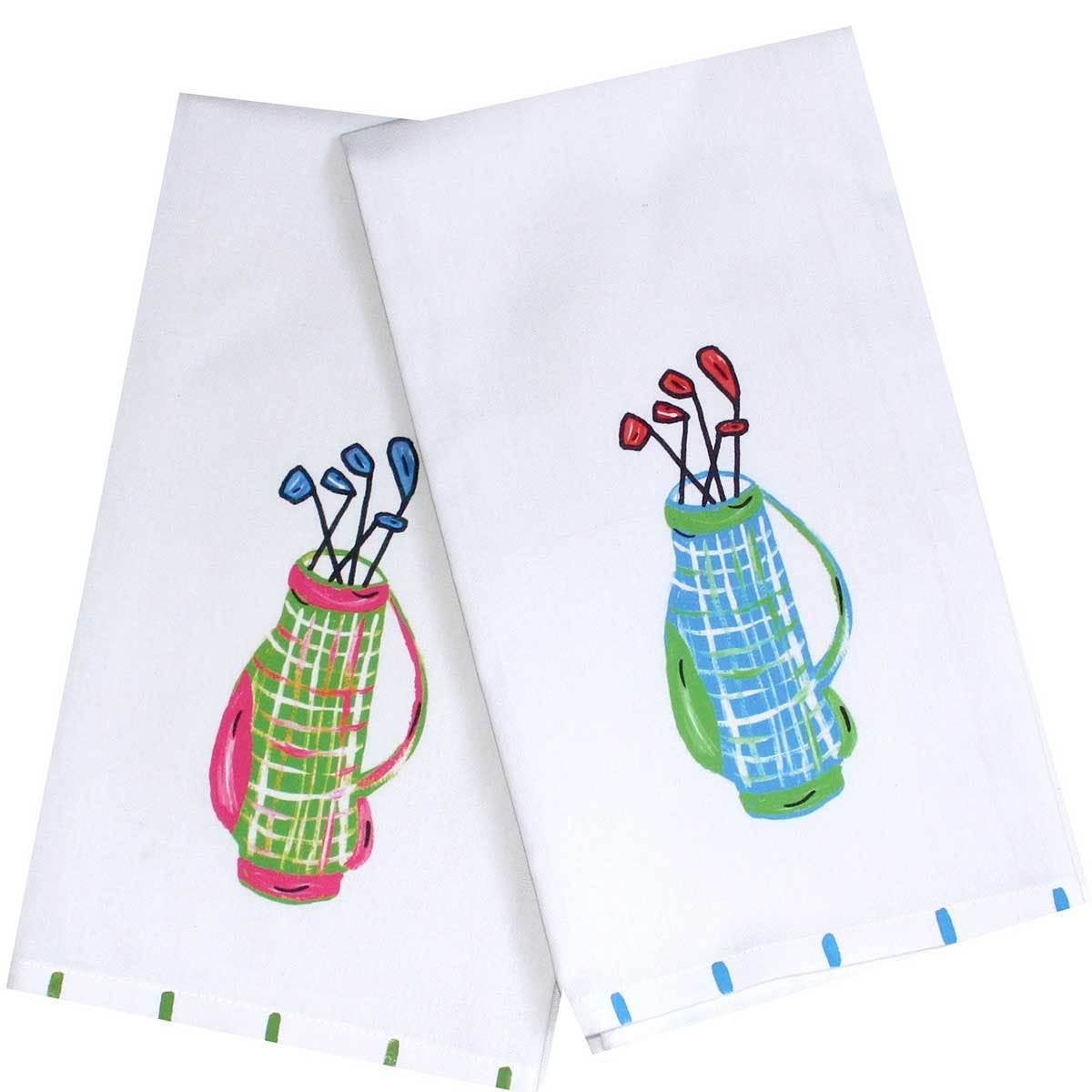 Golf Bag Tea Towel