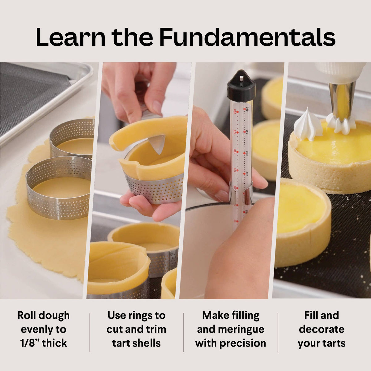 French Tart Baking Kit | Cake Decorating Tools | Unique Gift