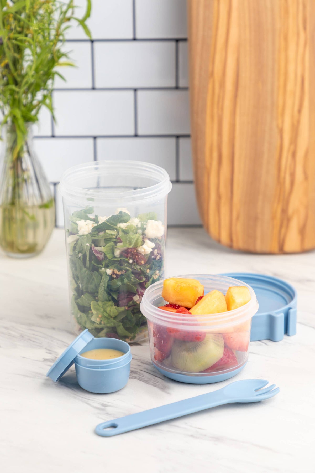 25.7oz Blue Lunch on the Go Cup