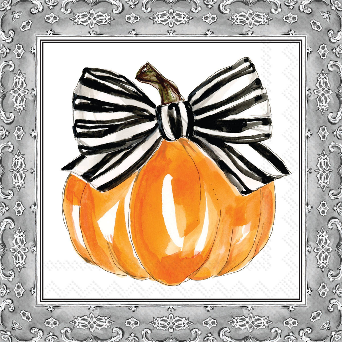 Cute As A Pumpkin Cocktail Napkins 20 ct Rosanne Beck Fall