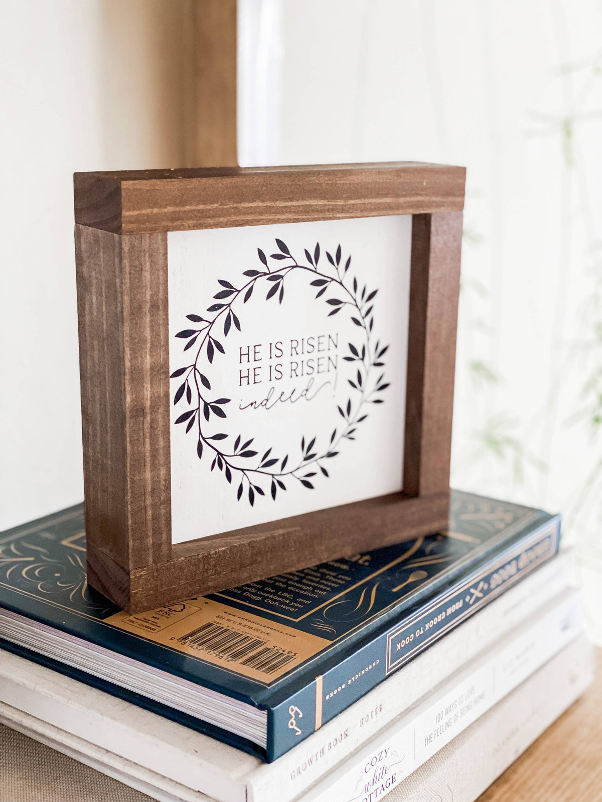 He Is Risen | Easter Wood Sign