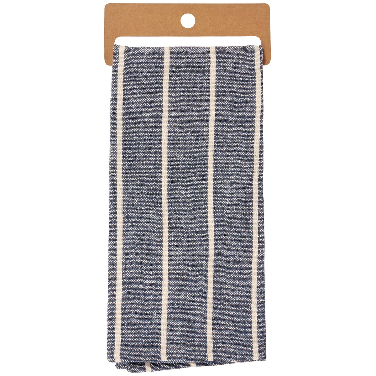 Blue Cream Stripe Kitchen Towel