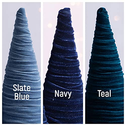 Tree Velvet 10" tall Medium, Spring Accent Tablescape