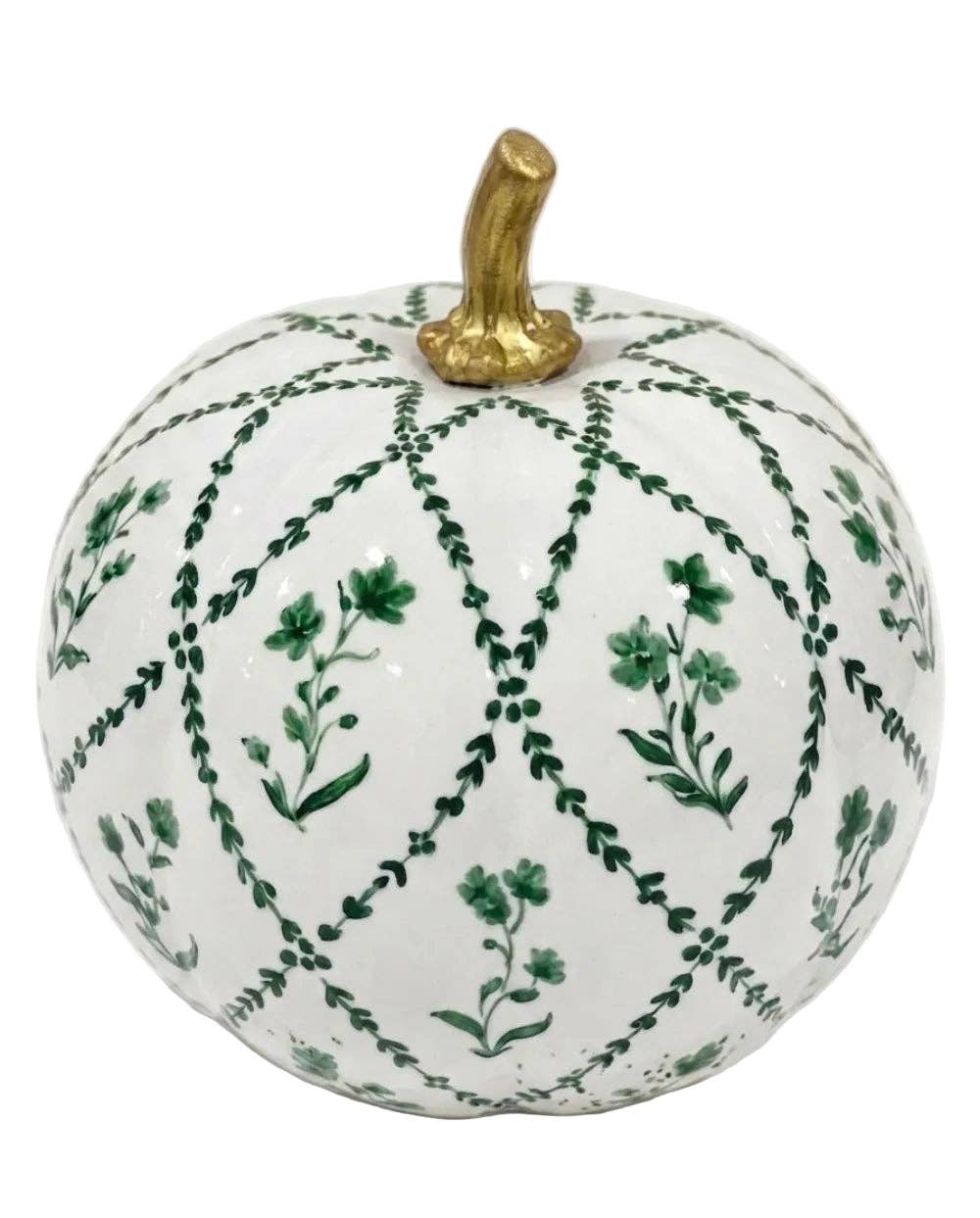 Green Garden Trellis Pumpkin