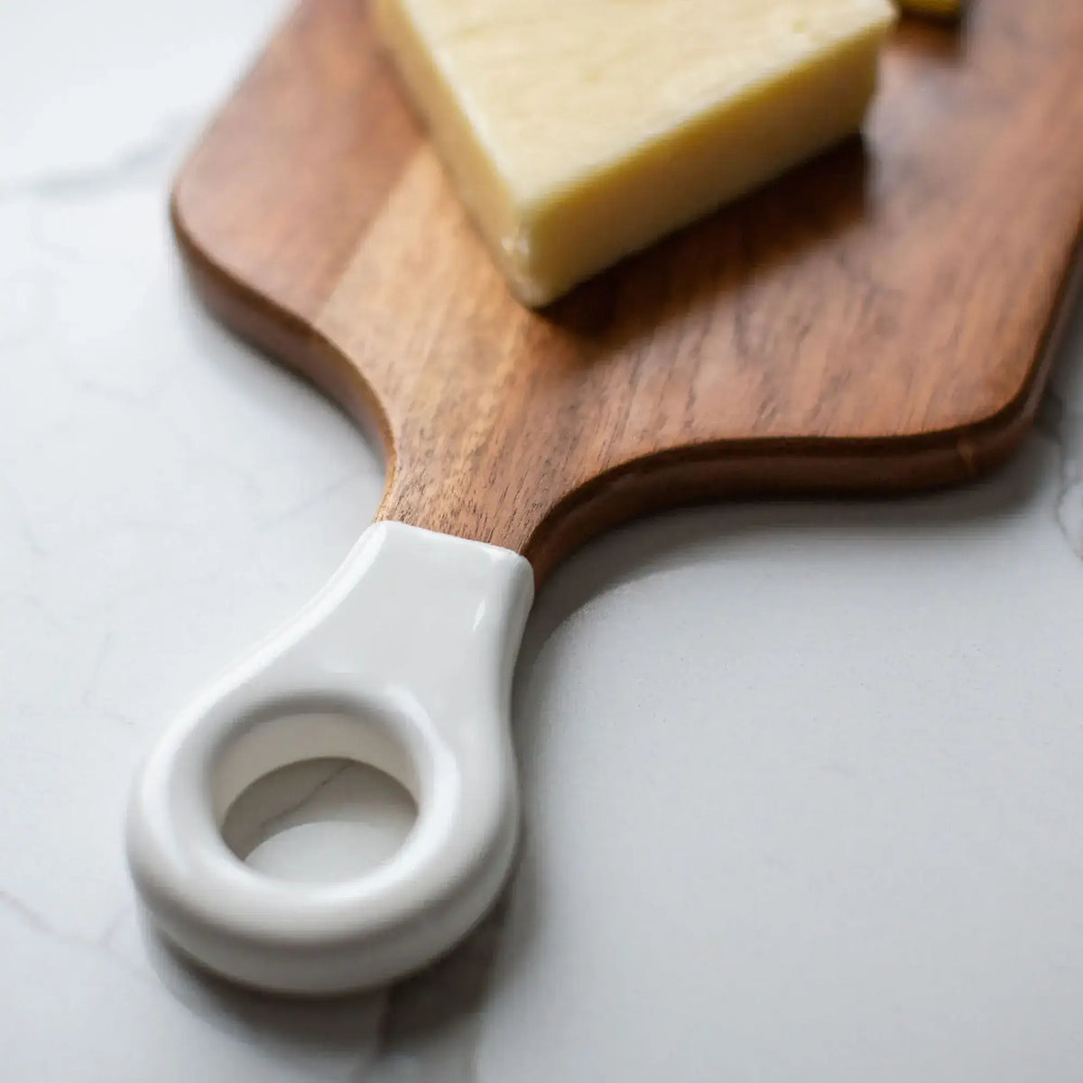 Jeanne Fitz Wood+White Collection Rectangle Charcuterie