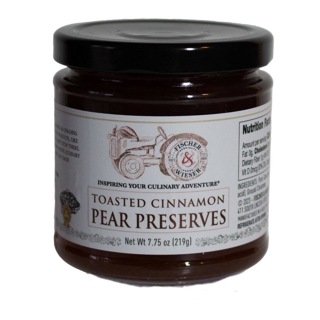 Toasted Cinnamon Pear Preserves