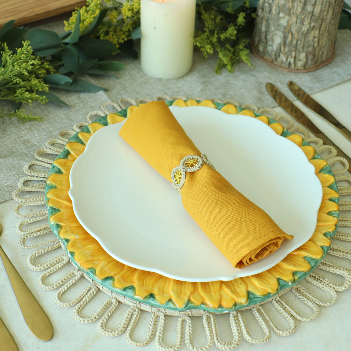 Kani Swirl Napkin Ring