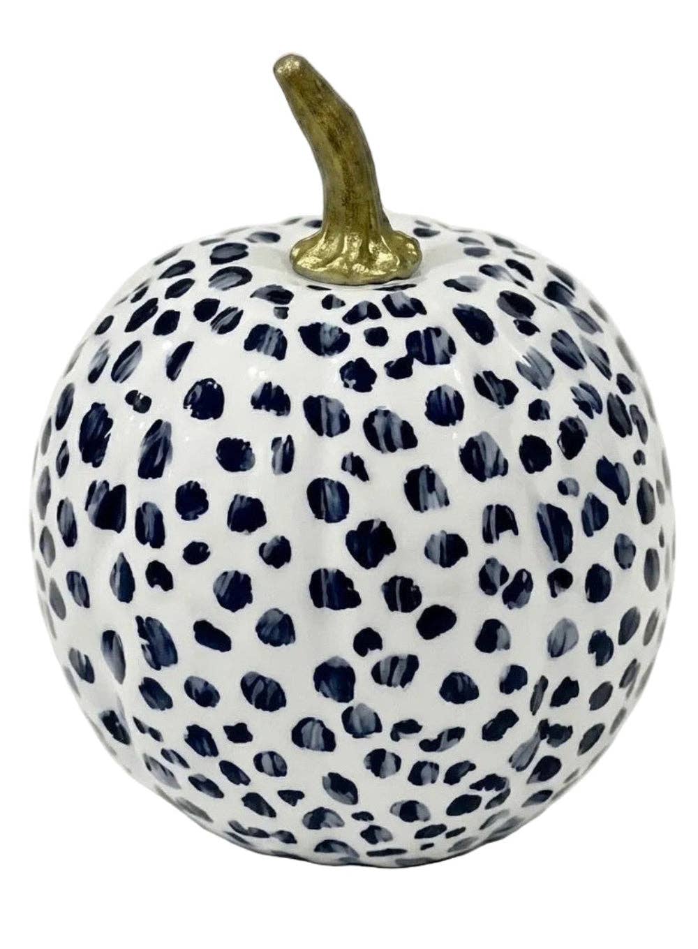 Navy Dotted Pumpkin