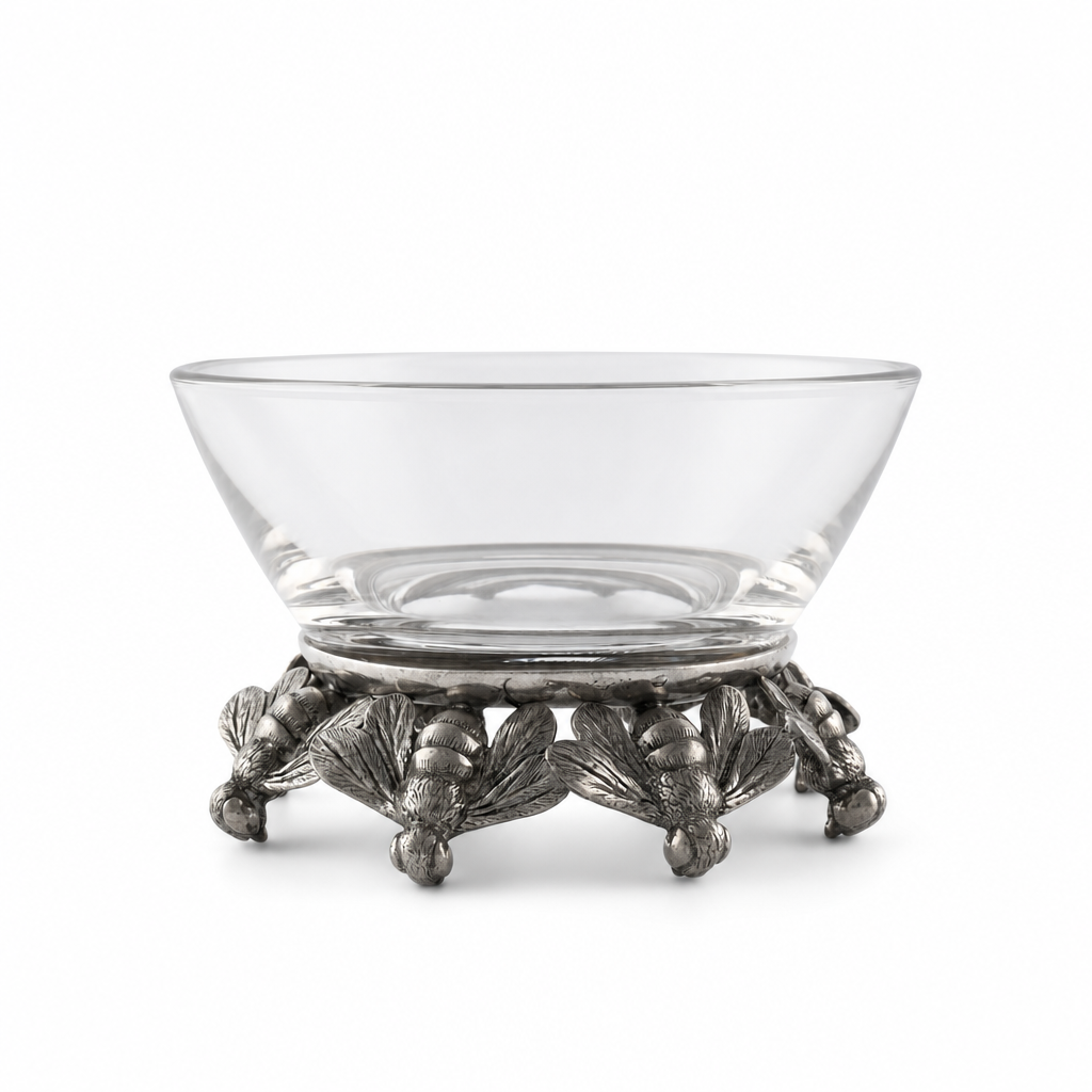 Honeybee Glass Bowl