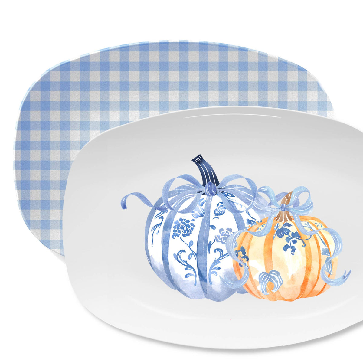 Platter - Chinoiserie Pumpkins Platter