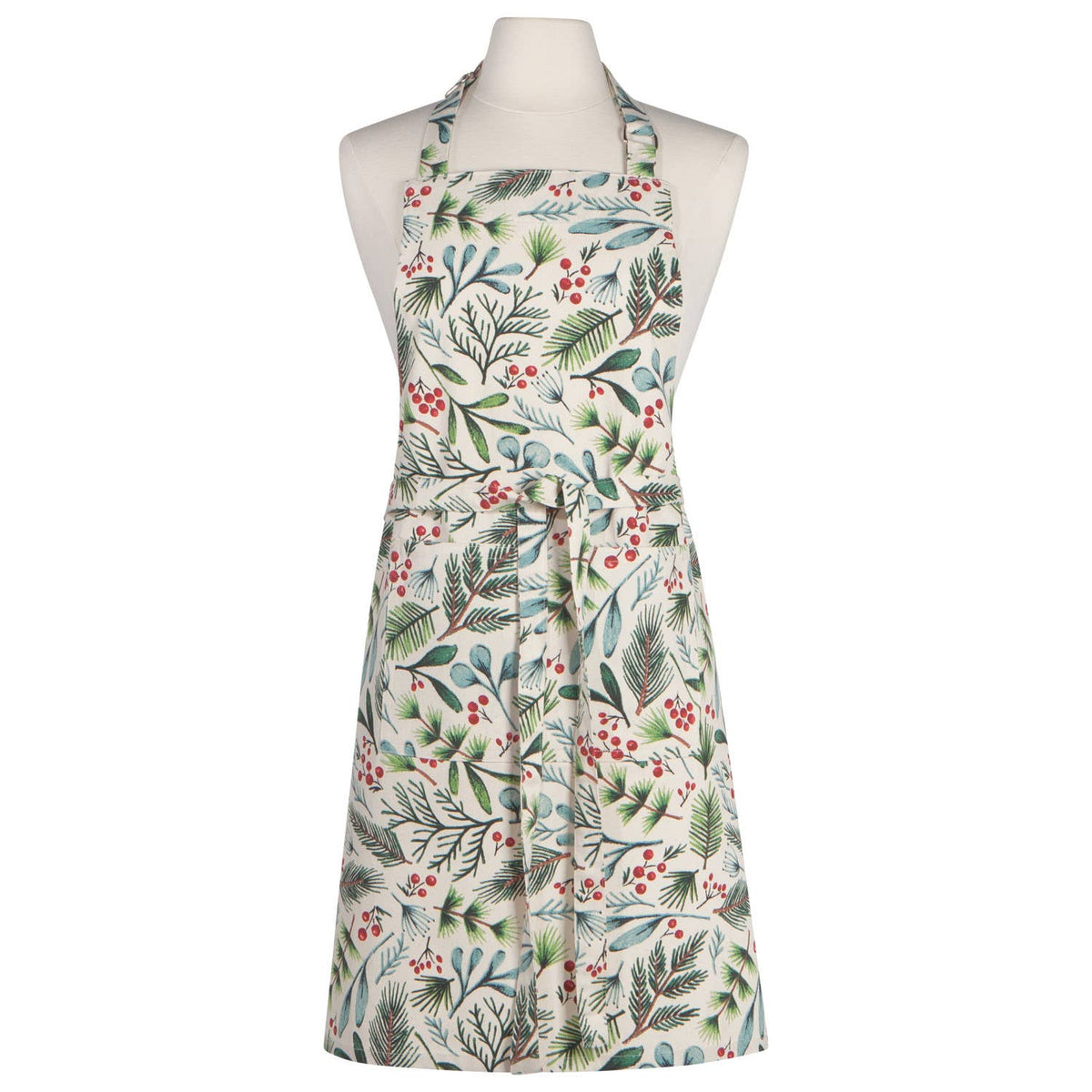 Bough and Berry Christmas Chef Apron