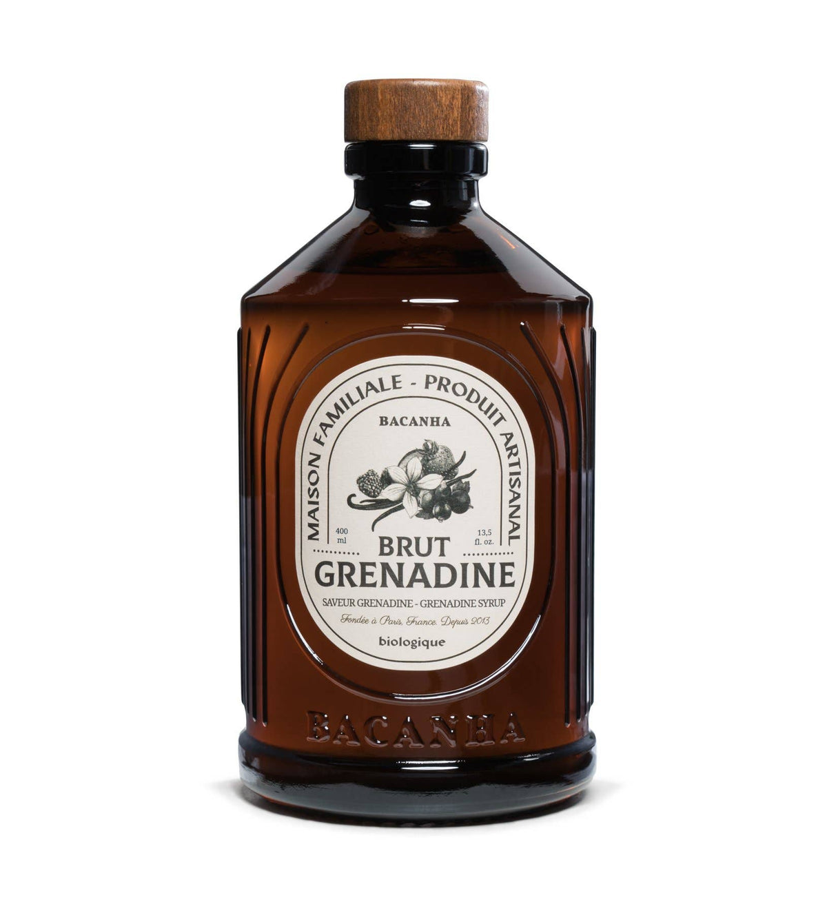 Raw Grenadine Syrup - Organic - 400ml - 13,5 fl. oz.