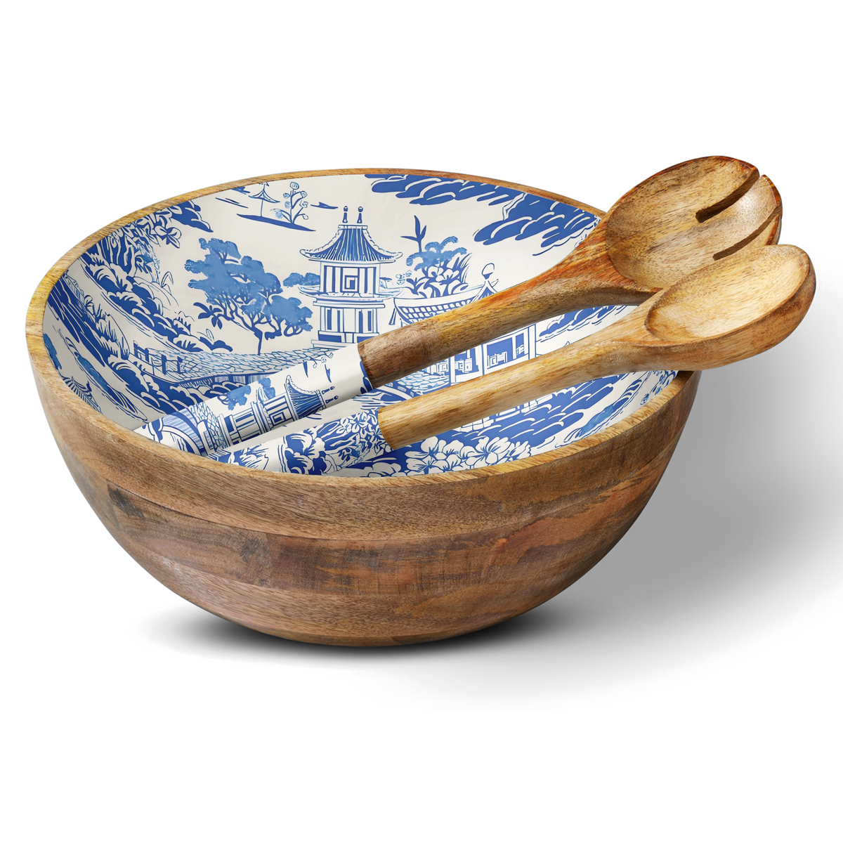 Blue Chino 12" Decorative Bowl Item 1-05