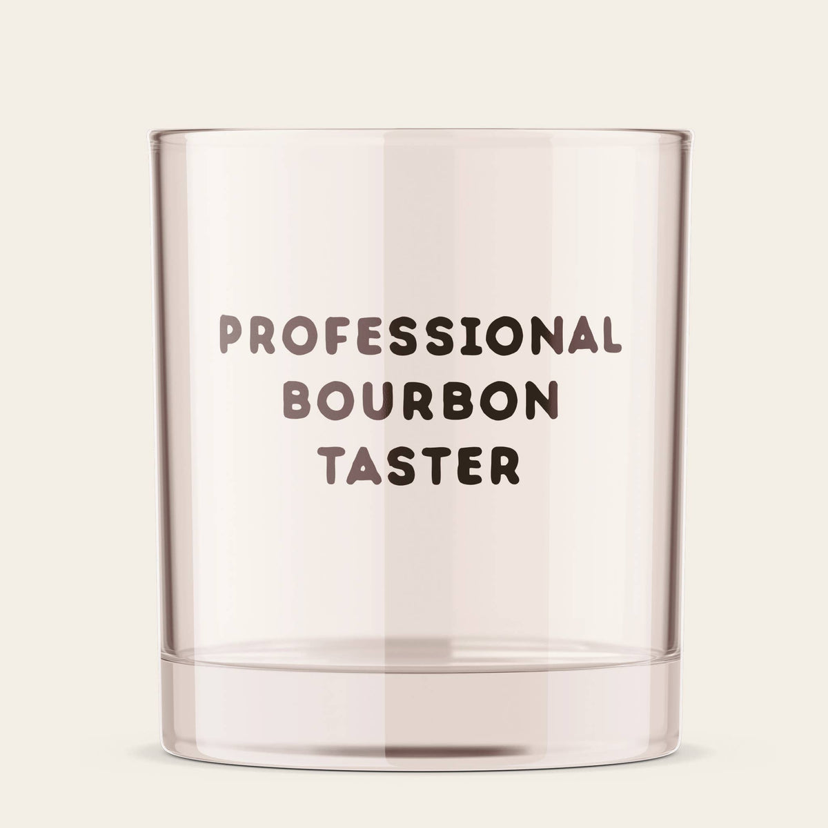 Professional Bourbon Taster Rocks Glass
