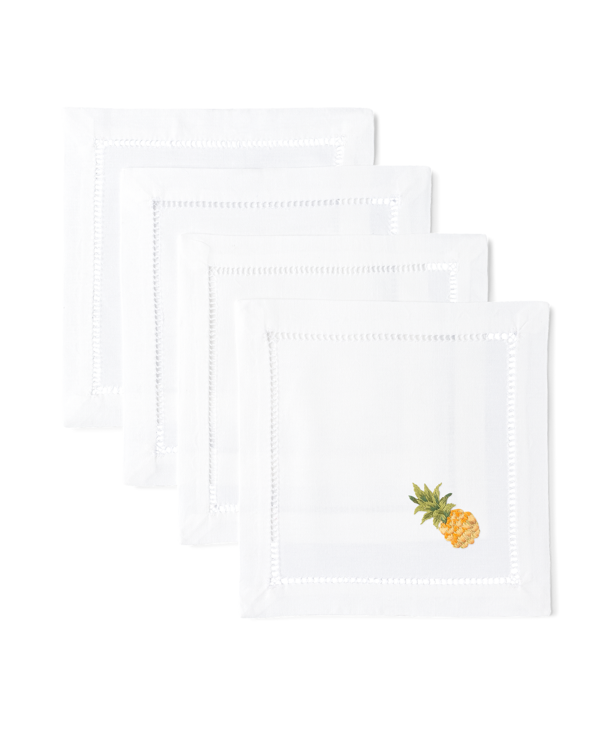 Pineapple Modern Cocktail Napkins