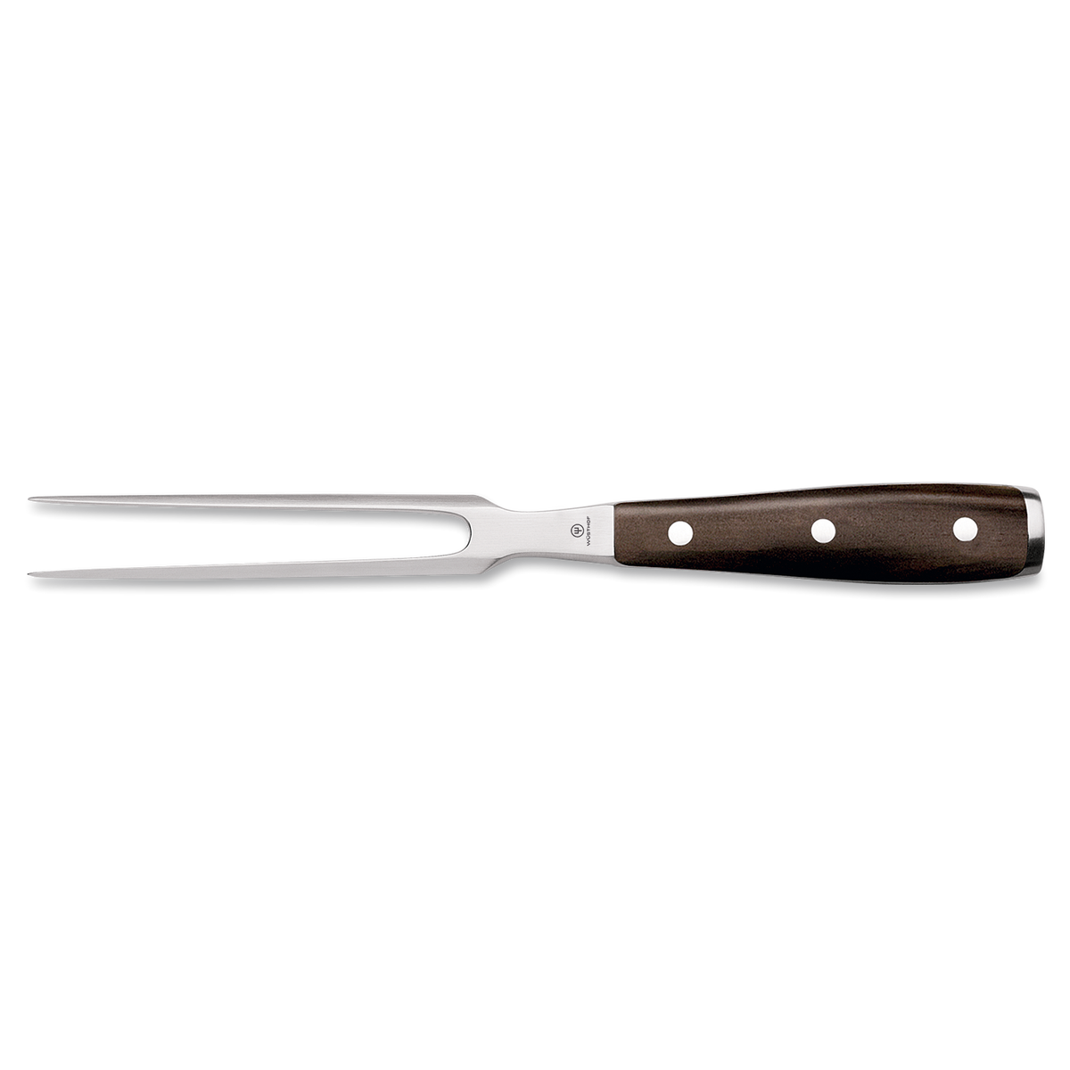 Wusthof Ikon 6" Straight Meat Fork — Blackwood