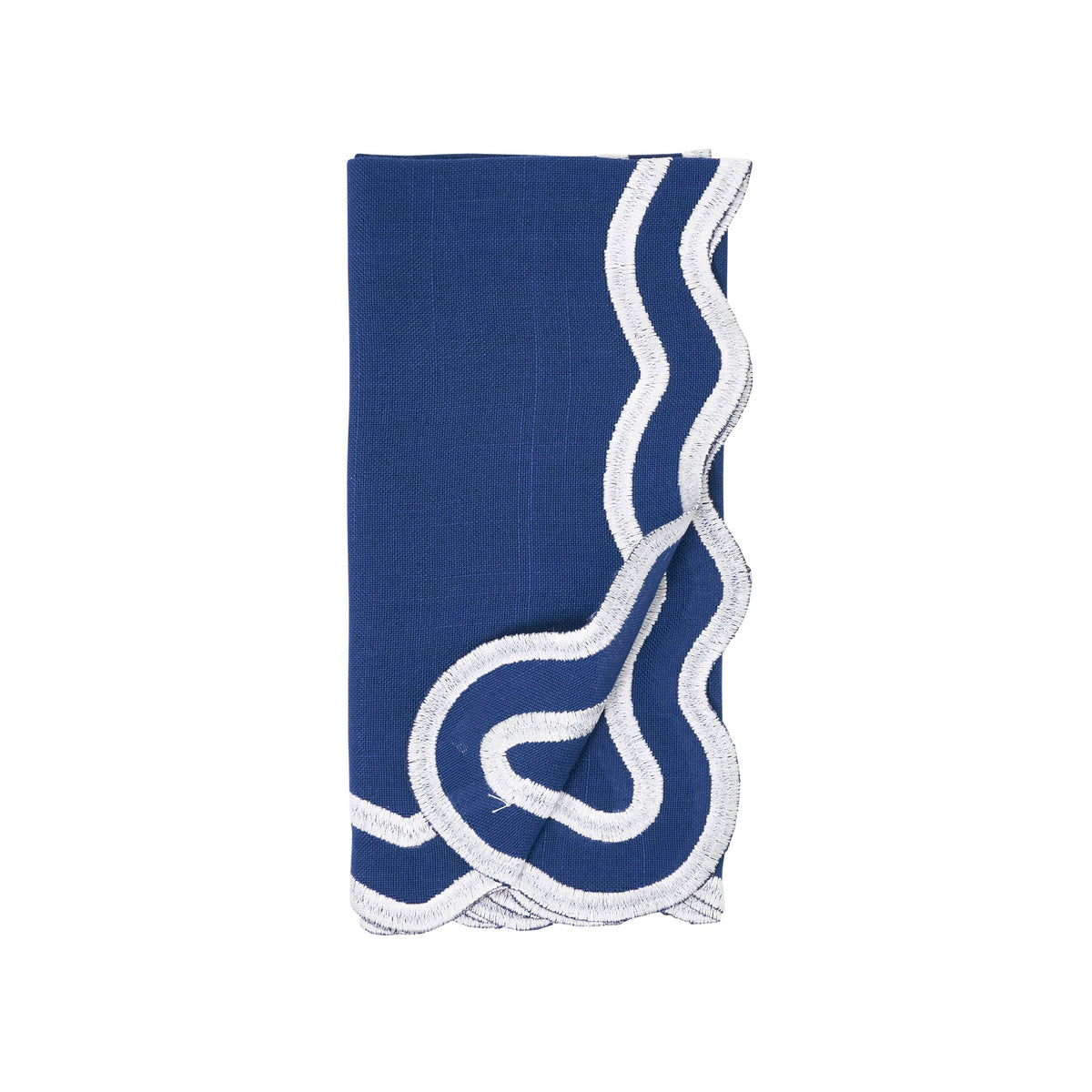 Scalloped Edge Cloth Napkin