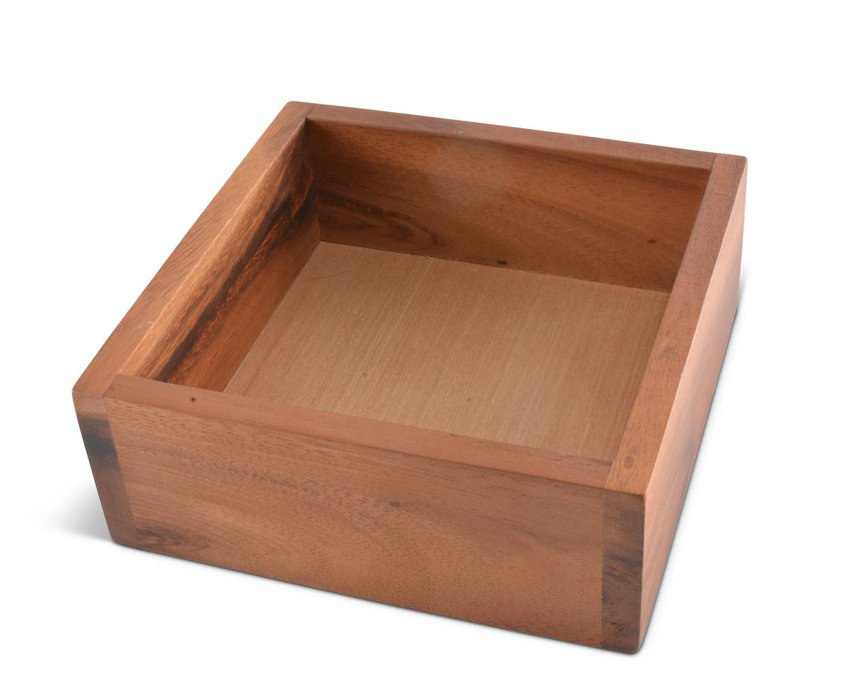Cocktail Wood Napkin Box - Inspired by Nature Design