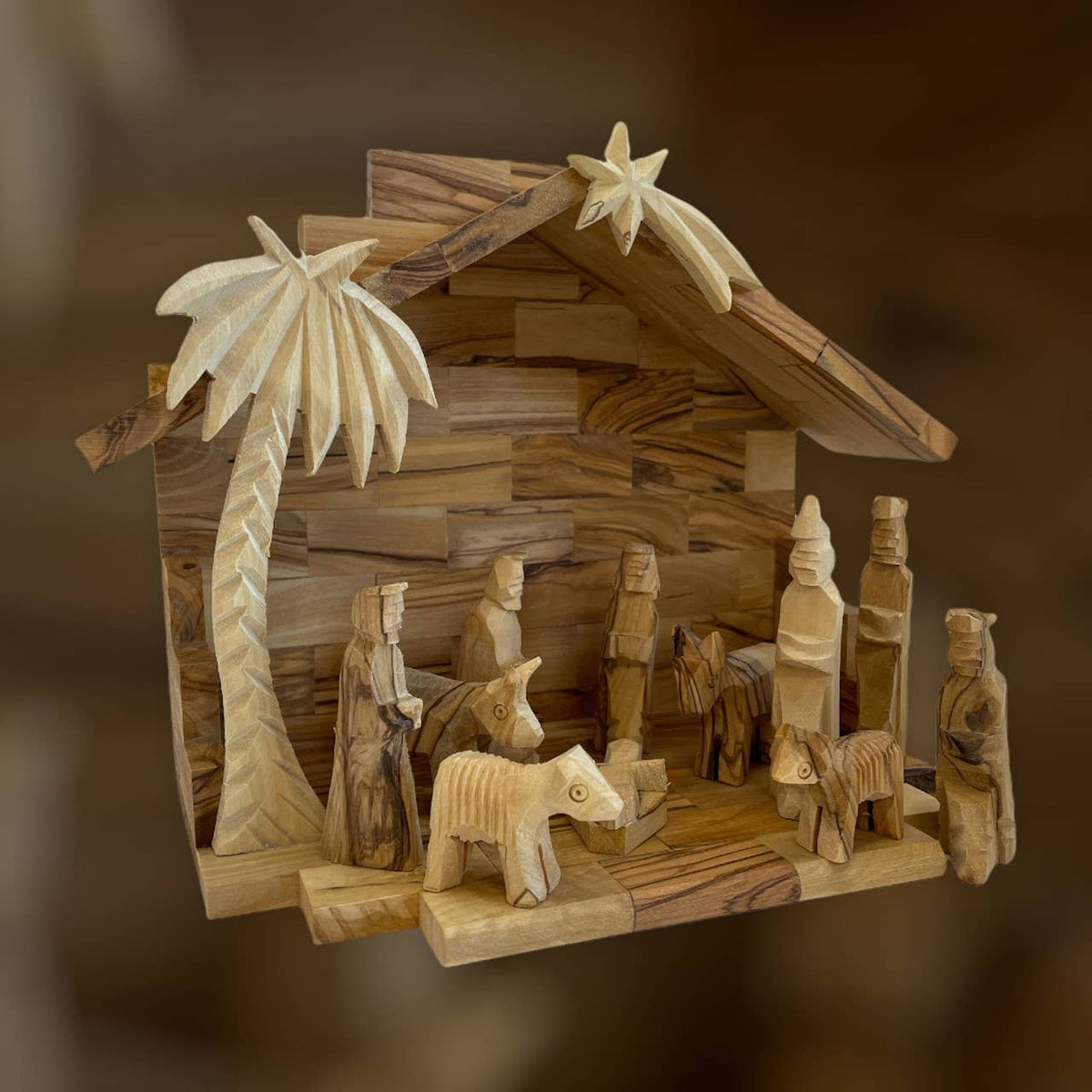 Children's Nativity with Stable