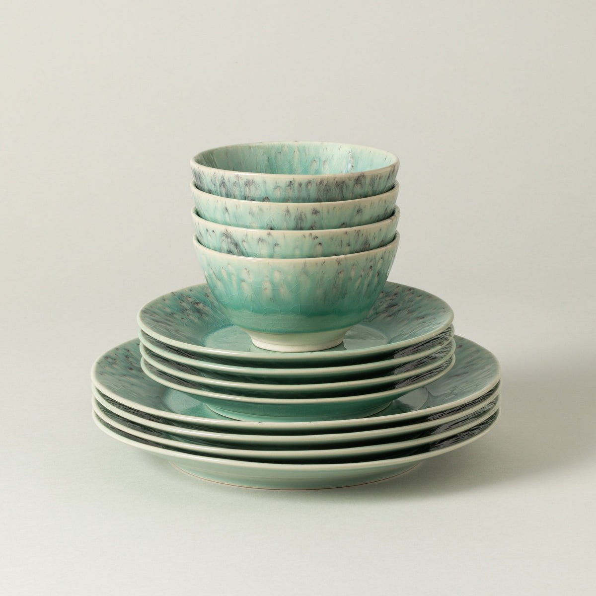 12-Piece Dinnerware Set with Bowl Madeira