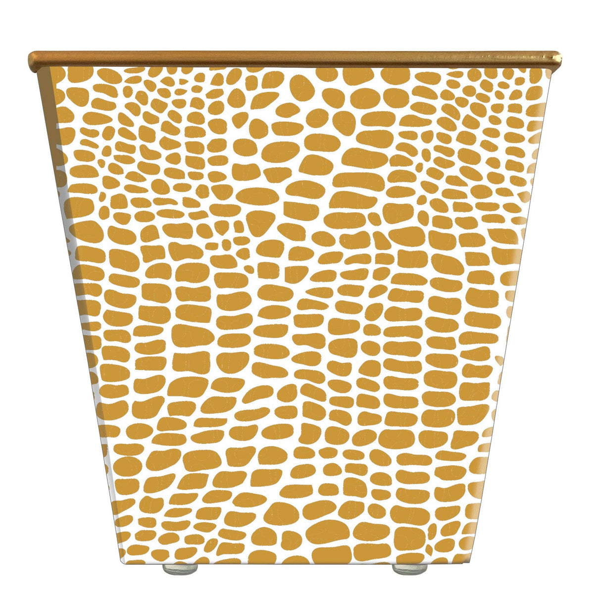 Alligator Skin Cachepot Container Only
